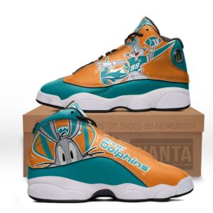 Miami Dolphins J13 Sneakers Custom Shoes