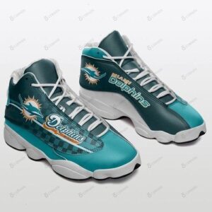 Miami Dolphins Jd13 Sneakers 344 Custom