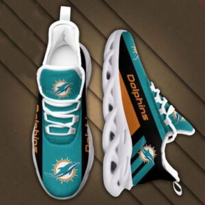 Miami Dolphins White i1 Max Soul Shoes
