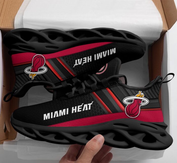 Miami Heat Black Shoes Max Soul