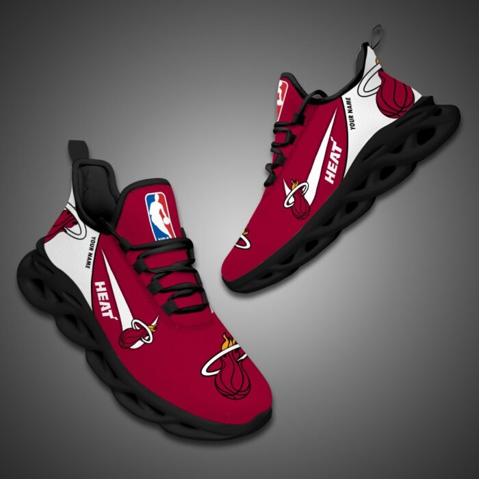 Miami Heat Personalized NBA Max Soul Shoes