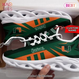 Miami Hurricanes NCAA Max Soul Shoes
