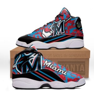 Miami Marlins Jd 13 Sneakers Custom Shoes
