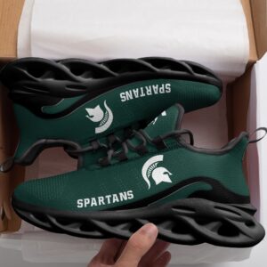 Michigan State Spartans Black Max Soul Shoes