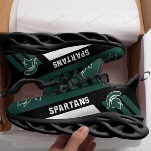 Michigan State Spartans Lover Black Max Soul Shoes