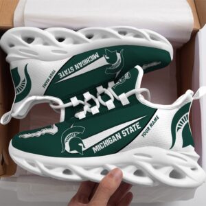 Michigan State Spartans Personalized Luxury NCAA Max Soul Shoes
