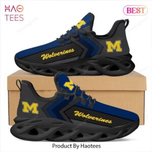 Michigan Wolverines NCAA Max Soul Shoes for Fan