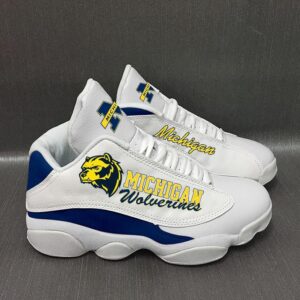 Michigan Wolverines Ncaa Ver 1 Air Jordan 13 Sneaker