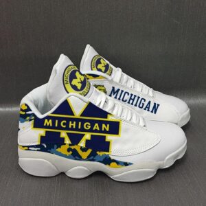 Michigan Wolverines Ncaa Ver 2 Air Jordan 13 Sneaker