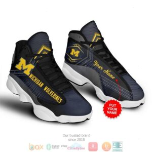 Michigan Wolverines Nfl 3 Football Air Jordan 13 Sneaker Shoes