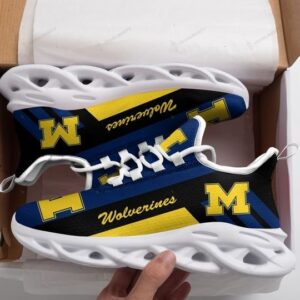 Michigan Wolverines White Shoes Max Soul
