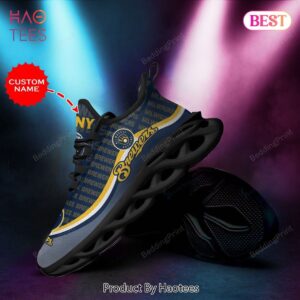 Milwaukee Brewers Custom Personalized MLB Max Soul Shoes