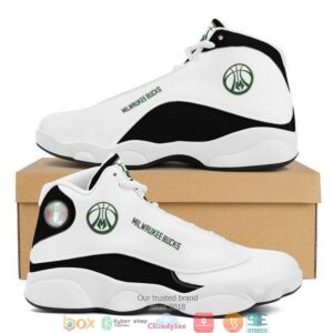 Milwaukee Bucks Nba Football Team Air Jordan 13 Sneaker Shoes