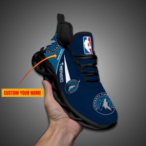 Minnesota Timberwolves Personalized NBA Max Soul Shoes