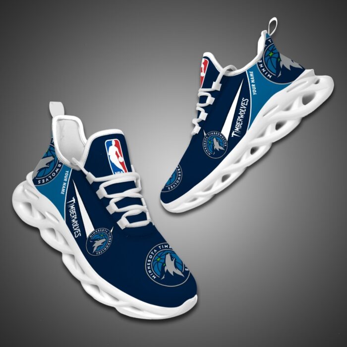 Minnesota Timberwolves Personalized NBA Max Soul Shoes