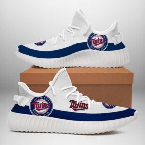 Minnesota Twins 3D Yeezy Men And Women Sports Shoes Beautiful And Comfortable