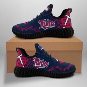Minnesota Twins Custom Shoes Sport Sneakers Baseball Yeezy Boost Yeezy Shoes