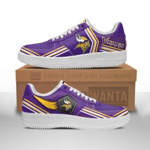 Minnesota Vikings Air Sneakers Custom For Fans