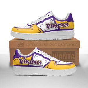 Minnesota Vikings Air Sneakers Custom NAF Shoes For Fan