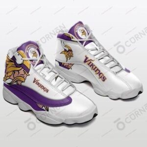 Minnesota Vikings Custom Shoes J13 Sneakers 329
