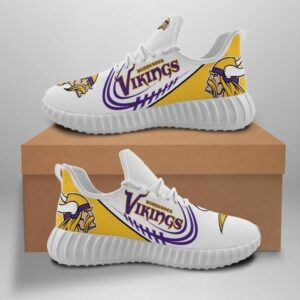 Minnesota Vikings Custom Shoes Sport Sneakers Minnesota Vikings Yeezy Boost Yeezy Shoes