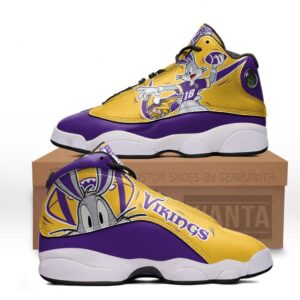 Minnesota Vikings J13 Sneakers Custom Shoes