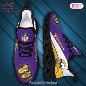 Minnesota Vikings NFL Max Soul Shoes for Fan