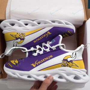 Minnesota Vikings White Max Soul Shoes