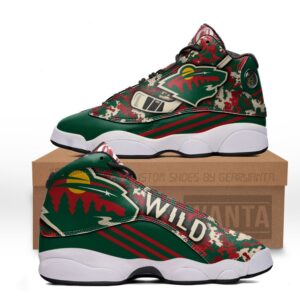 Minnesota Wild JD13 Sneakers Custom Shoes