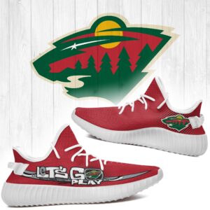 Minnesota Wild Nhl Yeezy Shoes L1410-04