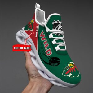 Minnesota Wild Personalized NHL New Max Soul Shoes