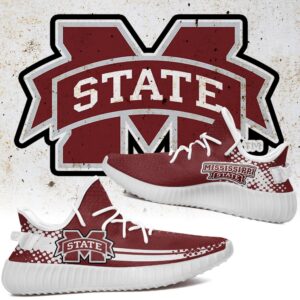 Mississippi State Bulldogs Ncaa Football League Team Detroit Lions Custom Design Like Yeezy Boost Shoes Sports Limited Edition Gift For Fans