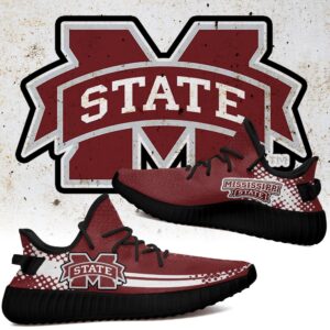 Mississippi State Bulldogs Ncaa Football League Team Detroit Lions Custom Design Like Yeezy Boost Shoes Sports Limited Edition Gift For Fans