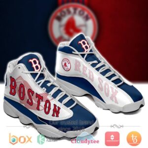 Mlb Boston Red Sox Air Jordan 13 Sneakers Shoes