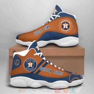 Mlb Houston Astros Air Jordan 13 Shoes 2