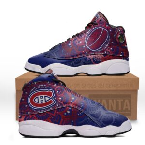 Montreal Canadiens Jd 13 Sneakers Custom Shoes
