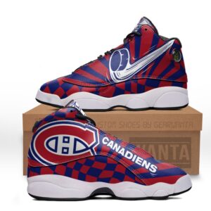 Montreal Canadiens Jd 13 Sneakers Sport Custom Shoes