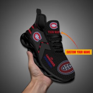 Montreal Canadiens Personalized NHL Luxury Max Soul Shoes