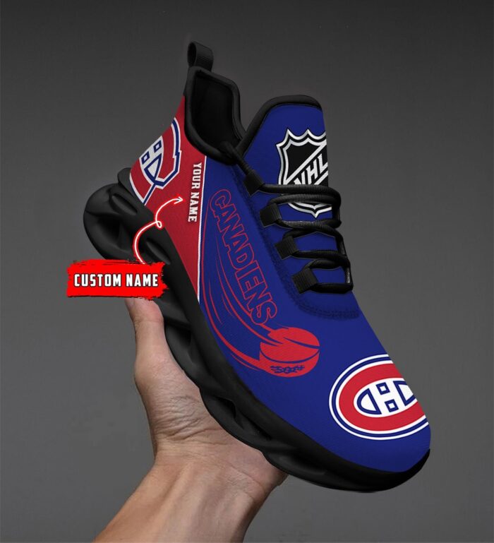 Montreal Canadiens Personalized NHL New Max Soul Shoes