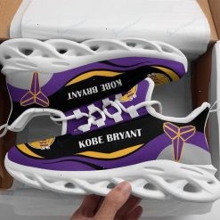 NBA Los Angeles Lakers Black Purple Kobe Bryant Max Soul Shoes
