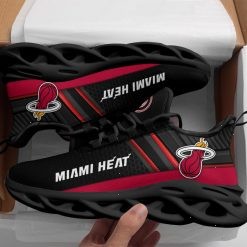 NBA Miami Heat Black Red Max Soul Shoes