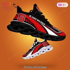 NC State Wolfpack NCAA Black Mix Red Max Soul Shoes