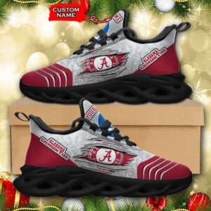 NCAA Alabama Crimson Tide Max Soul Sneaker Custom Name 66RTT1560