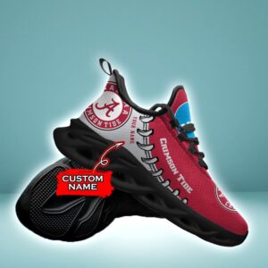 NCAA Alabama Crimson Tide Max Soul Sneaker Custom Name 85TK01