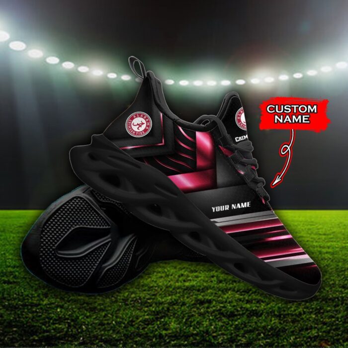 NCAA Alabama Crimson Tide Max Soul Sneaker Custom Name 86