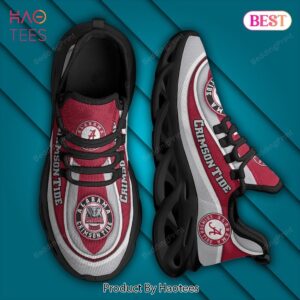 NCAA Alabama Crimson Tide Personalized Custom Name Max Soul Shoes