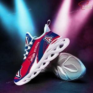 NCAA Arizona Wildcats Blue Red Max Soul Sneakers Running Shoes