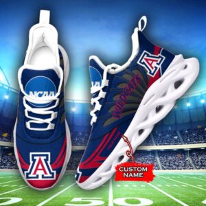 NCAA Arizona Wildcats Max Soul Sneaker Custom Name 62RTT1619