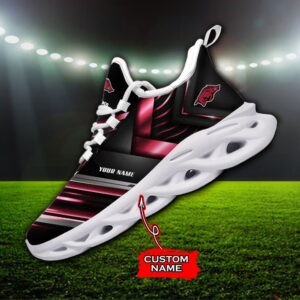 NCAA Arkansas Razorbacks Max Soul Sneaker Custom Name 86