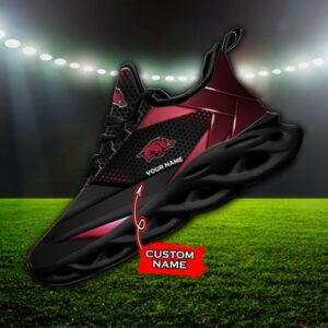NCAA Arkansas Razorbacks Max Soul Sneaker Custom Name 87
